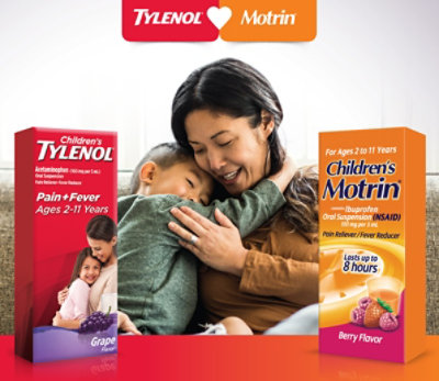 Children's Tylenol and Motrin