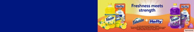 *vs. non-concentrated Fabuloso® Original  **On participating Hefty® trash bags and Fabuloso® multi-purpose cleaner items. Offer valid 2/26/25-3/11/25.  Restrictions apply. ©2025 Reynolds Consumer Products LLC..