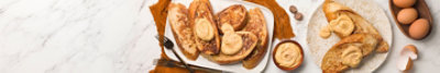 Cream Cheese Topped French Toast with Pumpkin Spiced Cream Cheese Recipe