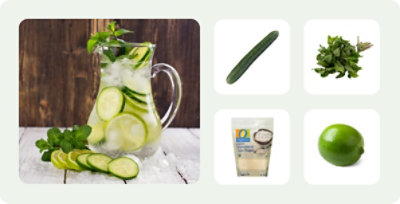 Cucumber mint cooler