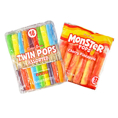monster pops or twin pops Jewel-osco Coupon