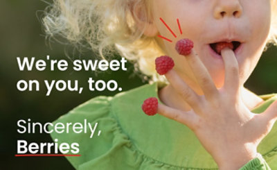 Sincerely, fresh berries