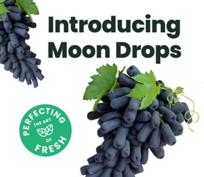 Moon drop grapes