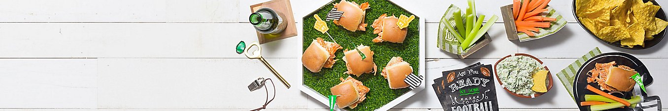 Tackling party food? The crowd will go wild for these yummy game day finds.