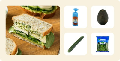 Green goddess sandwich