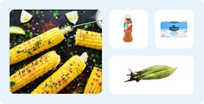 Grilled corn