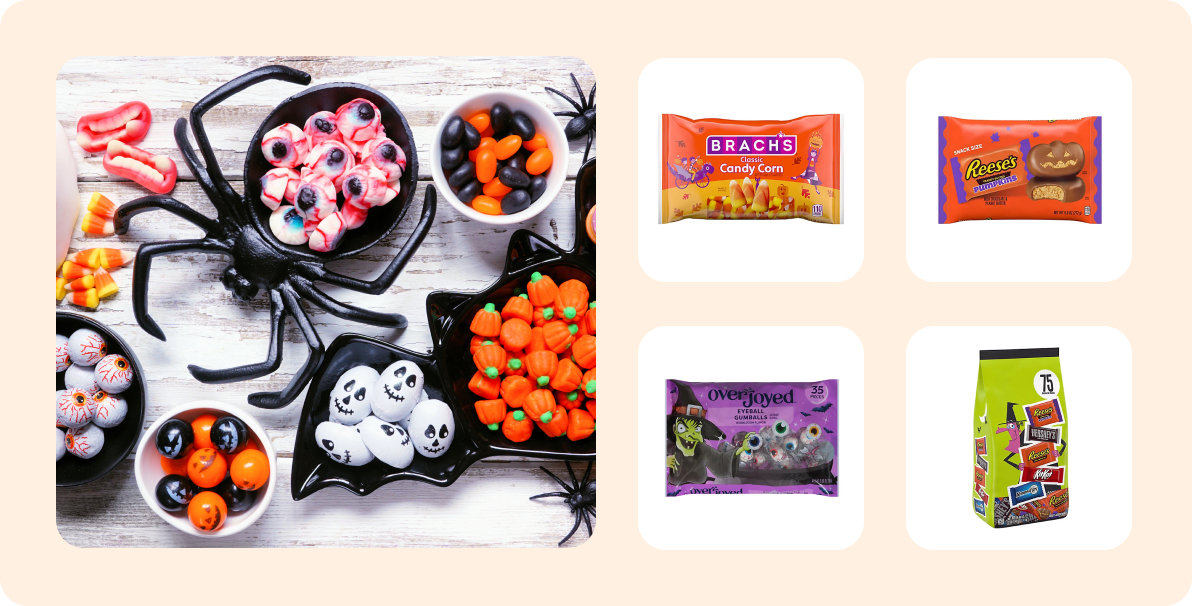 Halloween candy board