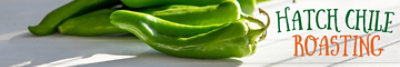 Hatched chile roasting 