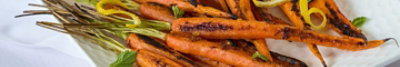 Herb citrus roasted carrots