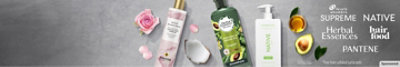 Head and Shoulders, Native, Hair Food, Herbal Essence & Pantene hair care