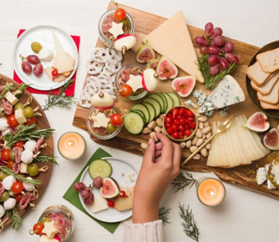 Holiday charcuterie boards