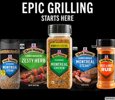 Grill Mates seasoning