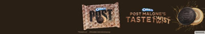 Posty's OREO Cookies. Experience it for a limited time. Shop Now. OREO Package shown.