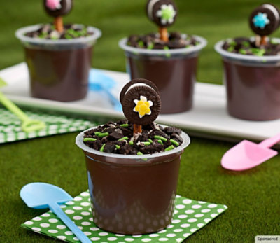 Mini OREO Dirt Cups recipe image