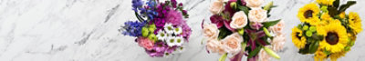 Various flower bouquets