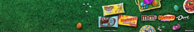 M&M'S®, DOVE®, and STARBURST® Candy. Endless ways to Easter with Mars Wrigley.