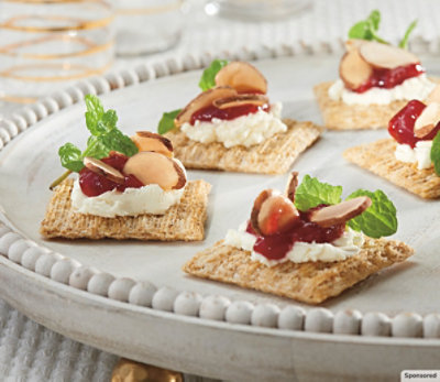 An image of Toasted Almond and Cherry Creamy Toppers. 