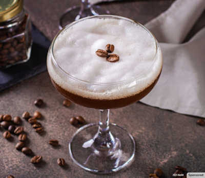 Image of an Espresso Mate-ini Mocktail.
