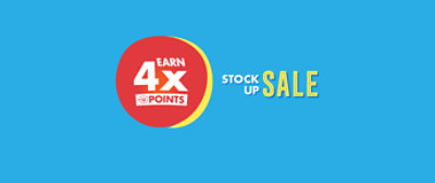 Cyber Sale! All week long! Plus earn 4X points. Prices valid for E-commerce pick up or delivery orders only.