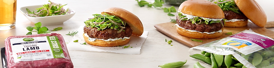 Open Nature® Lamb Burger Recipe