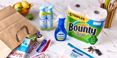 P&G cleaning products.