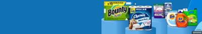 Bounty, Charmin, Cascade, Dawn, Tide and Gain