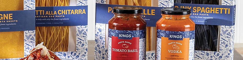 Easy and quick delivery for all of your food needs. pastas, tomatos, sauce