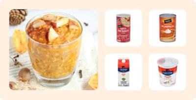Pumpkin overnight oats