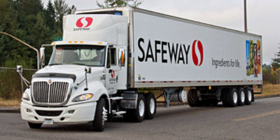 Safeway freight truck.