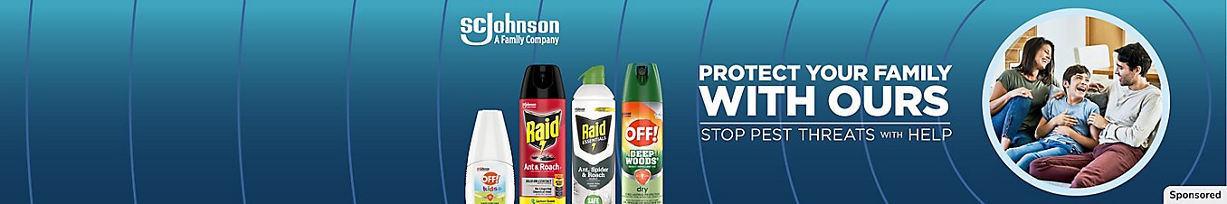 SC Johnson Raid® and OFF!® products