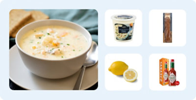 Seafood chowder