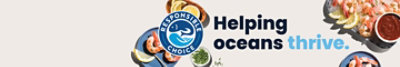 Responsible Choice. Helping oceans thrive.