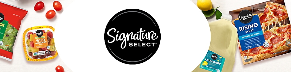 Signature Café, Signature Select, and Signature Farms products
