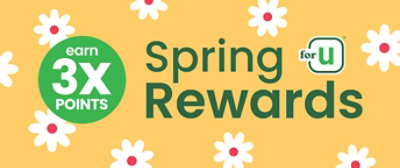 Earn 3x Points Spring Rewards forU