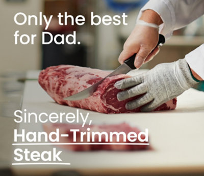 Sincerely Hand-Trimmed Steak