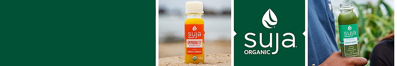 Refresh Your Routine Try Suja’s organic juices and functional shots & fall in love with plant power! 