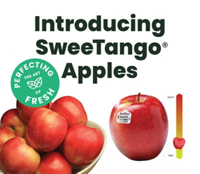 Perfecting the art of fresh. Introducing SweeTango® Apples.