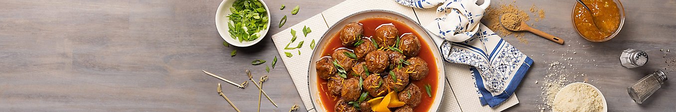 Sweet and Spicy Mini Meatballs