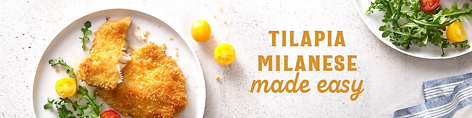 Tilapia milanese made easy
