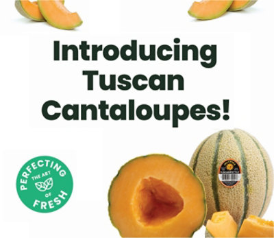 Introducing Tuscan Cantaloupes