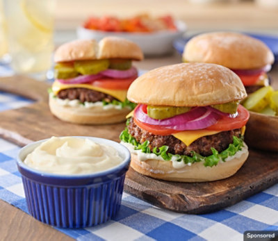 Best ever juicy burgers