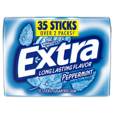 Extra Sugar Free Chewing Gum Peppermint Mega Pack - 35 Count - vons